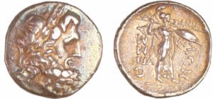 Ligue Thessalienne - Philippe V - Double victoriatus (196-146 av. J.-C.) Ligue Thessalienne - Philippe V - Double victoriatus (196-146 av. J.-C.)