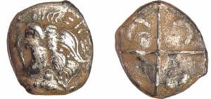 Narbonne - Longostaletes - Drachme (Iième-1er av. J.-C.)