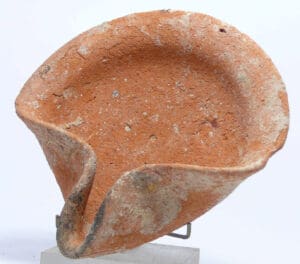 Jordano-Phénycien - Grande lampe à huile en terre cuite - 2000-1000 av. J.-C.