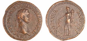 Domitien - As (85, Rome) - La Monnaie Domitien - As (85, Rome) - La Monnaie