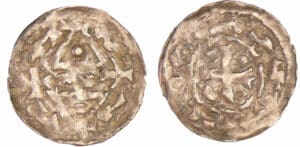Normandie - Guillaume Le Conquérant - Denier dégénéré Normandie - Guillaume Le Conquérant - Denier dégénéré