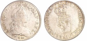Louis XV (1715-1774) - ½ écu de France - 1721 A (Paris) flan réformé Louis XV (1715-1774) - ½ écu de France - 1721 A (Paris) flan réformé