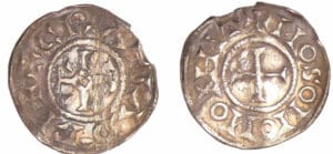 Charles II Le Chauve (840-877) - Denier (Mouzon) Charles II Le Chauve (840-877) - Denier (Mouzon)