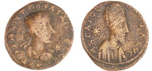 Gordien III et Abgar X - Bronze (242-244, Mésopotamie - Edessa) Gordien III et Abgar X - Bronze (242-244, Mésopotamie - Edessa)