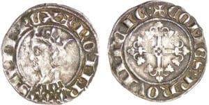 Provence - Robert d'Anjou - Gros d'argent ou Gillat (Saint-Rémy) Provence - Robert d'Anjou - Gros d'argent ou Gillat (Saint-Rémy)