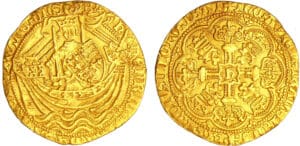 Grande-Bretagne - Henry V (1413-1422) - Noble d'or (Londres) Grande-Bretagne - Henry V (1413-1422) - Noble d'or (Londres)