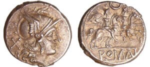 Anonyme - Denier (190-184 av. J.-C.) Anonyme - Denier (190-184 av. J.-C.)