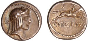 Calpurnia - Denier (67 av. J.-C.) Calpurnia - Denier (67 av. J.-C.)
