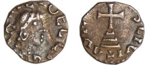 Mérovingien - Denier (680-730) (Orléans)