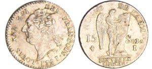 Constitution (1791-1792) - 15 sols type FRANCOIS 1791 I (Limoges) Constitution (1791-1792) - 15 sols type FRANCOIS 1791 I (Limoges)
