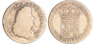 Louis XIV (1643-1715) - ¼ d'écu de Flandre dit « Carambole » - 1686 LL (Lille)