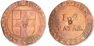 Artois - Louis de croix - Méreau de 12 patards ND