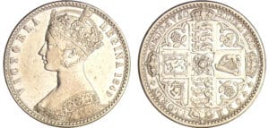 Grande-Bretagne - Victoria (1837-1901) - Florin 1849 Grande-Bretagne - Victoria (1837-1901) - Florin 1849