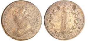 Constitution (1791-1792) - 12 deniers type FRANCOIS 1791 BB (Strasbourg) Constitution (1791-1792) - 12 deniers type FRANCOIS 1791 BB (Strasbourg)