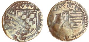 Champagne - Comté de Rethel - Charles II de Gonzague - Gigot ou demi-liard