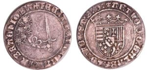 Lorraine - Duché de Lorraine - Antoine - Double gros d'argent (Nancy)