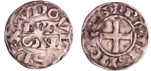 Louis VII (1137-1180) - Denier de Paris - 2ème type