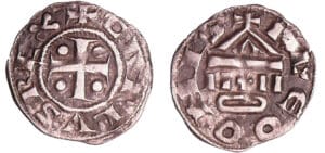 Franche-Comté - Denier (Lons-le-Saunier) vers 1100 Franche-Comté - Denier (Lons-le-Saunier) vers 1100