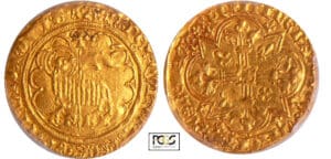 Charles VII (1422-1461) - Agnel d'or - 2ème emission, Toulouse