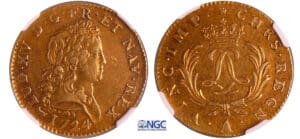 Louis XV (1715-1774) - Double louis d’or Mirliton - 1724 A (Paris) Louis XV (1715-1774) - Double louis d’or Mirliton - 1724 A (Paris)