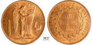 Troisième République (1871-1940) - 100 francs Génie 1885 A (Paris)