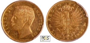 Italie - Vittotio Emanuele III (1900-1946) - 20 lire 1905 R (Rome)