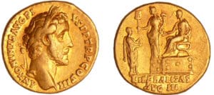 Antonin le Pieux - Aureus (145, Rome) Antonin le Pieux - Aureus (145, Rome)