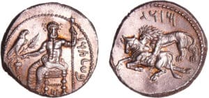 Cilicie - Tarsos - Mazaios - Statère (361-344 av. J.-C.) Cilicie - Tarsos - Mazaios - Statère (361-344 av. J.-C.)
