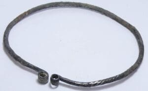 Celtique - Torque en argent - 300 / 200 av. J.-C.