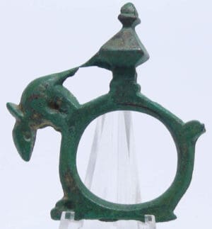 Romain - Passage de harnais  en bronze - 200 / 300 ap. J.-C.