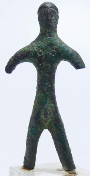 Etrusque - Statuette en bronze - 500 / 300 av. J.-C.