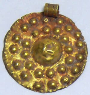 Phénicie - Pendentif en or - 700 / 400 av. J.-C.
