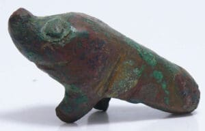 Gallo-Romain - Sanglier en bronze - 100 ap. J.-C.