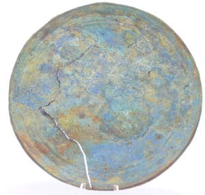 Romain - Miroir en bronze - 100 av. J.-C. / 200 ap. J.-C.