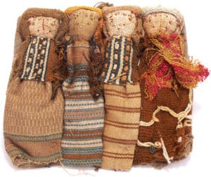 Précolombien - Pérou - Culture Chancay - Poupées en tissu - 1100 / 1400 ap. J.-C. Précolombien - Pérou - Culture Chancay - Poupées en tissu - 1100 / 1400 ap. J.-C.