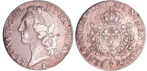 Louis XV (1715-1774) - Ecu au bandeau - 1741 T (Nantes) Louis XV (1715-1774) - Ecu au bandeau - 1741 T (Nantes)