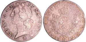 Louis XV (1715-1774) - Ecu au bandeau - 1745 M (Toulouse) Louis XV (1715-1774) - Ecu au bandeau - 1745 M (Toulouse)