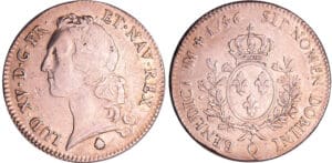Louis XV (1715-1774) - Ecu au bandeau - 1746 Q (Perpingan) Louis XV (1715-1774) - Ecu au bandeau - 1746 Q (Perpingan)