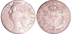 Louis XV (1715-1774) - Ecu au bandeau - 1748 T (Nantes) Louis XV (1715-1774) - Ecu au bandeau - 1748 T (Nantes)