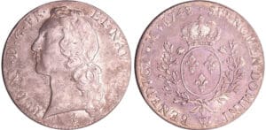Louis XV (1715-1774) - Ecu au bandeau - 1748 W (Lille) Louis XV (1715-1774) - Ecu au bandeau - 1748 W (Lille)
