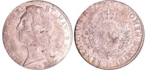 Louis XV (1715-1774) - Ecu au bandeau - 1749 H (La Rochelle) Louis XV (1715-1774) - Ecu au bandeau - 1749 H (La Rochelle)