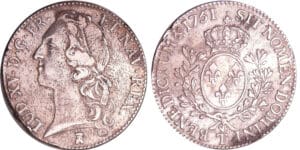 Louis XV (1715-1774) - Ecu au bandeau - 1751 T (Nantes) Louis XV (1715-1774) - Ecu au bandeau - 1751 T (Nantes)