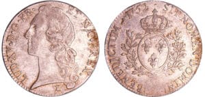 Louis XV (1715-1774) - Ecu au bandeau - 1752 9 (Rennes) Louis XV (1715-1774) - Ecu au bandeau - 1752 9 (Rennes)