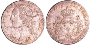 Louis XV (1715-1774) - Ecu au bandeau - 1755 K (Bordeaux) Louis XV (1715-1774) - Ecu au bandeau - 1755 K (Bordeaux)