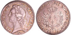 Louis XV (1715-1774) - Ecu au bandeau - 1755 L (Bayonne) Louis XV (1715-1774) - Ecu au bandeau - 1755 L (Bayonne)