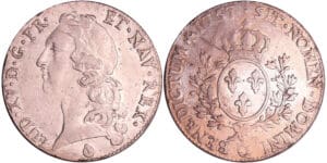 Louis XV (1715-1774) - Ecu au bandeau - 1757 Q (Perpignan) Louis XV (1715-1774) - Ecu au bandeau - 1757 Q (Perpignan)