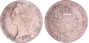 Louis XV (1715-1774) - Ecu au bandeau - 1758 R (Orléans) Louis XV (1715-1774) - Ecu au bandeau - 1758 R (Orléans)