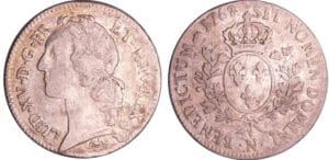 Louis XV (1715-1774) - Ecu au bandeau - 1768 N Montpellier) Louis XV (1715-1774) - Ecu au bandeau - 1768 N Montpellier)
