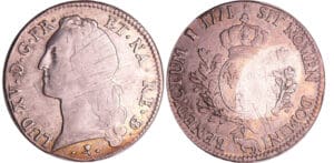 Louis XV (1715-1774) - Ecu de Béarn au bandeau - 1771 (Pau) Louis XV (1715-1774) - Ecu de Béarn au bandeau - 1771 (Pau)