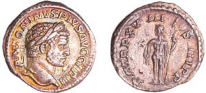 Caracalla - Denier (216, Rome) - Jupiter Caracalla - Denier (216, Rome) - Jupiter